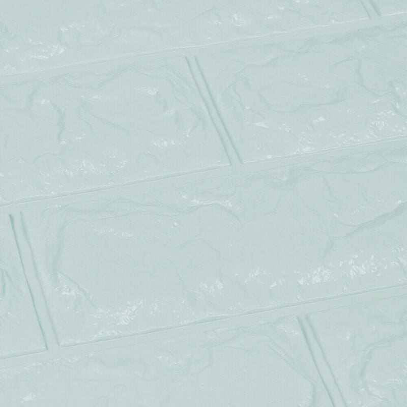 60*30cm 10Pcs 3D Brick Wall Stickers Self- Adhesive Panels Waterproof Tiles