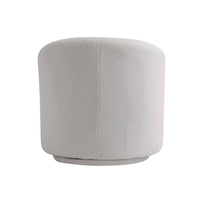 Swivel Round Barrel Armchair Tub Chair Living Room Hotel White Julep Sofa Chairs
