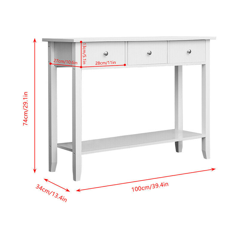 Modern Dressing Table Vanity Table Makeup Desk Dresser Set Home Bedroom Woman BN