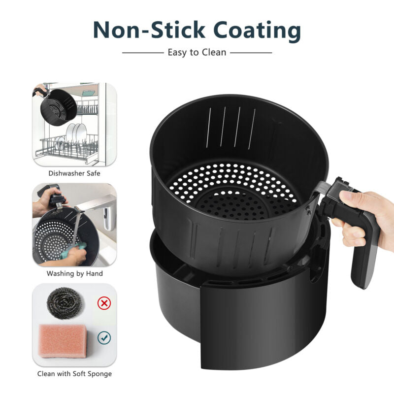 Air Fryer 7L ealthy Frying Cooker Adjustable Temperature Healthy Cooking 1800W