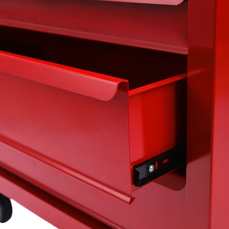 Garage Tool Chest Box Trolley Workshop 7 Drawers Storage Roller Cabinet w Wheels