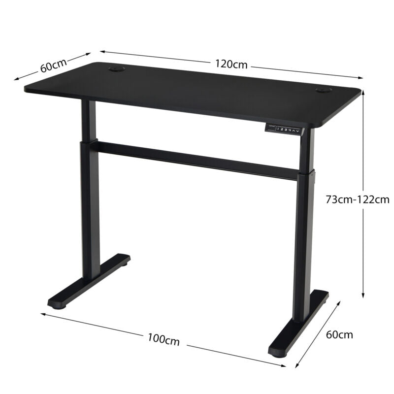 Electric Standing Desk Sit to Stand Workstation Ergonomic Computer Table W/ USB