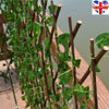 Garden Screening Expanding Trellis Fence Privacy Screen Artificial Ivy Leaves7