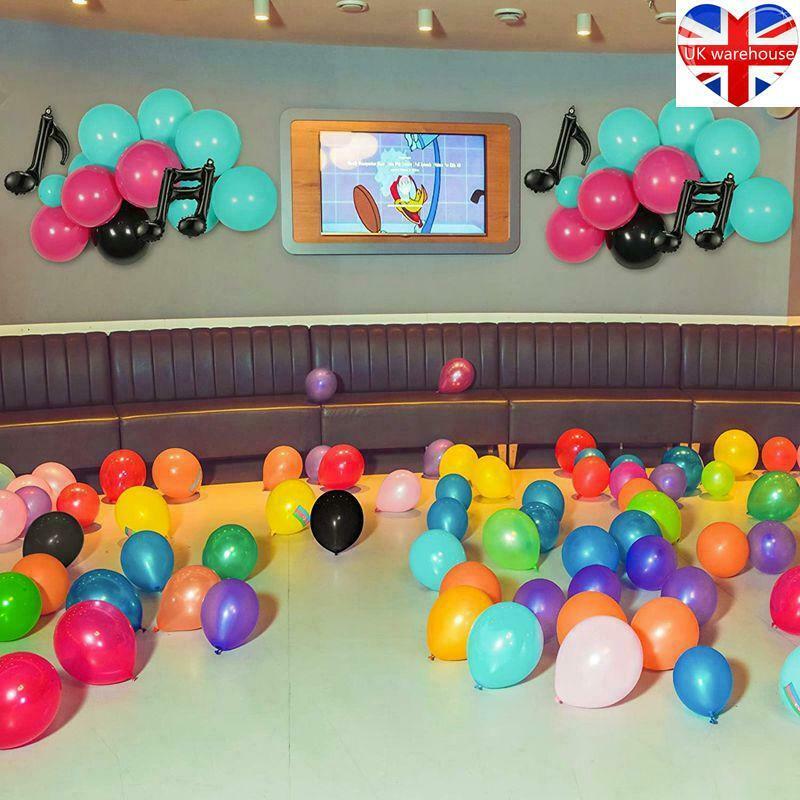 139Pcs Balloon Arch Kit Tik Tok Music Theme Birthday Party Decorations UK