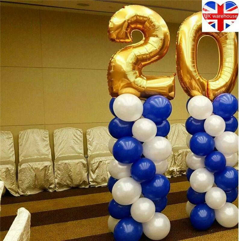 2X Balloon Column Arch Base Stand Builder Kits Wedding Birthday Party Display UK