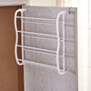 4 Tier Over The Door Hanging Shoe Rack Organiser Stand Shelf Holder Storage New