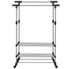 Heavy Duty Clothes Rail Rack Garment Hanging Display Stand Shoes Storage Shelves