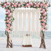 Bushy Artificial Flower Row Wedding Arch Top Table Backdrop Arrangement Decor