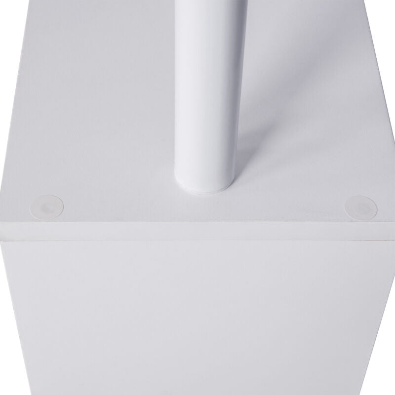 Corner Computer Desk L-Shaped with Swive Shelves Laptop Table Workstation Home