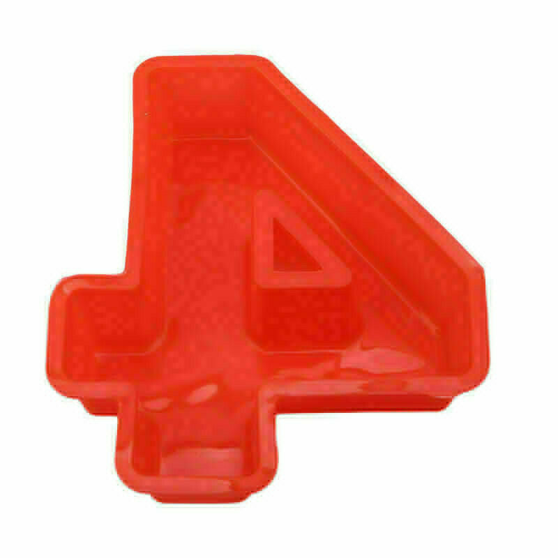 2 size Silicone Number Cake Tin Mould Birthday Anniversary 0 1 2 3 4 5 6 7 8 DIY