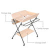 Portable Baby Changer Unit Table Nursery Changing Station Bath Mat And Storage