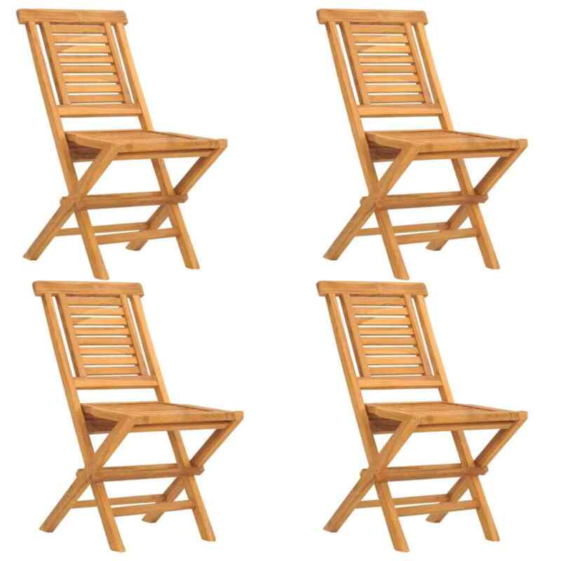 5 Piece Garden Dining Set Solid Wood Teak R0F1