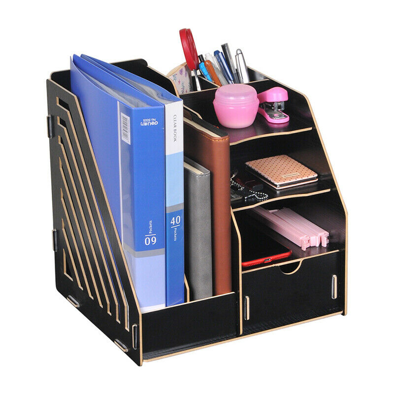 DIY Multi-Function Filing Magazine Organiser Storage Home Office Study Desktop