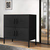 4 Doors 4 Shelves Vertical Metal Filing Cabinet Furniture Office Storage Unit