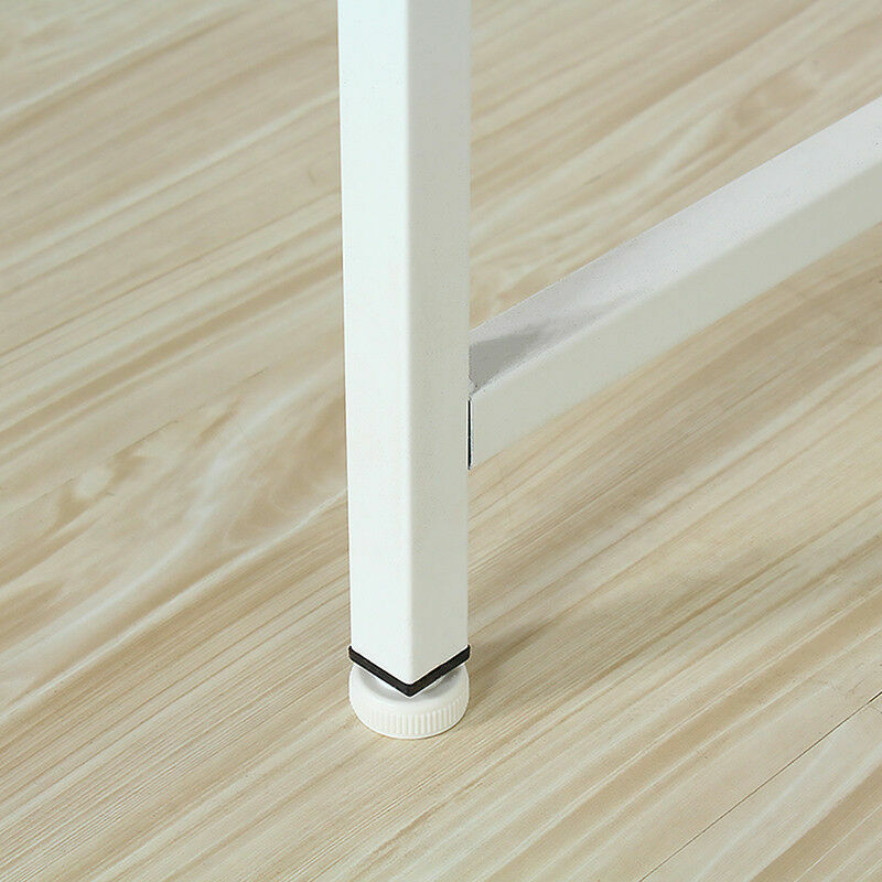 Modern Black Wooden Computer Desk Laptop PC Study Table Home Office Workstation