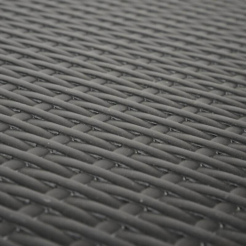 5-Piece Bistro Set Folding Rattan Garden Furniture Table Chairs Outdoor Balcony