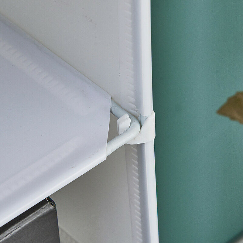 6 Tiers Shoe Rack Cube 3 doors DIY Cupboard Storage Cabinet Unit Organiser Home