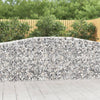 Arched Gabion Baskets 2 pcs 400x50x100/120 Galvanised N8C3