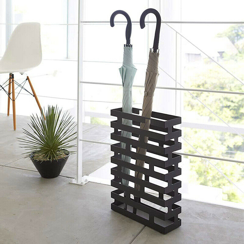 Metal Umbrella Stand Walking Stick wallpaper Storage Holder Rack Home organizer