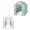 Greenhouse Garden Grow House PE Outdoor Green Steeple House w/ Shelf Plant Tent