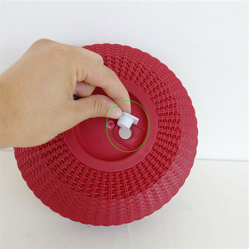 Self-watering Hanging Flower Pot Resin Plaited Hanging Basket Garden Decor