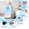 4 in 1 Portable Air Conditioner 8,000 BTU WiFi Enabled AC Unit Remote Control