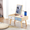 Dressing Table Vanity Table Makeup Desk with Mirror Drawer Storage 37cm Hight BN