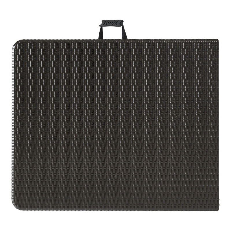 3PCS Metal Frame Outdoor Dining Set Folding Picnic Beer Table Bench Patio Garden