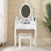 Modern Dressing Table Vanity Table Makeup Desk Dresser Set Home Bedroom Woman BN