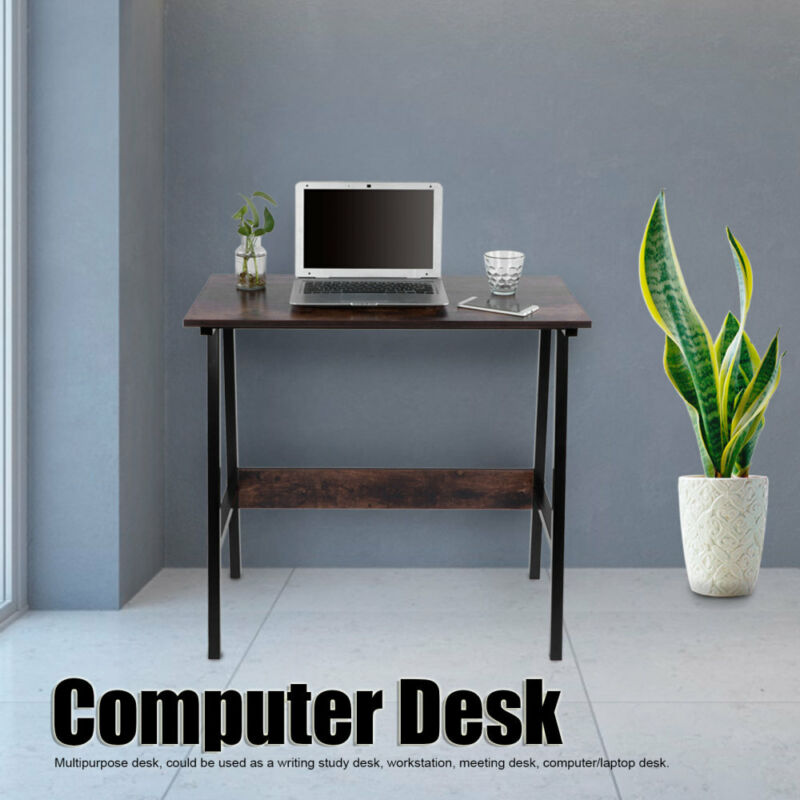 Neo Foldable Folding Laptop Computer Home Study Office Student Wooden Desk Table