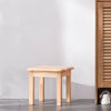 Small Wood Stool Footstool Change Shoe Bench Multi-function Square Mini Stools