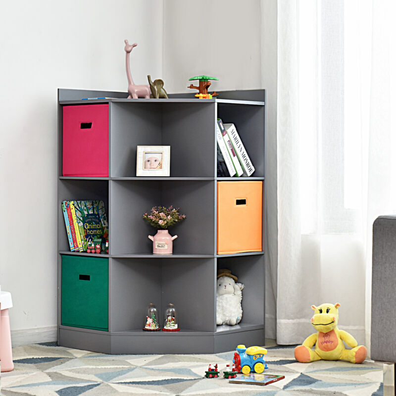 corner toy storage