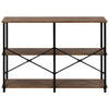 Console Table,3-Tier Console Sofa Table, Industrial Foyer Table for Living Room