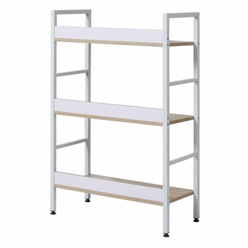 3/4/5 Tier Ladder Shelf Bookcase Storage Shelving Unit Corner Rack Display Stand