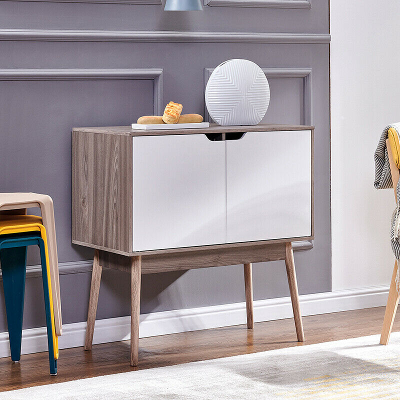 Sideboard Cupboard Display Storage Unit Cabinet with Shelf Door Dining Room Home