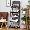 Magazine Literature Display Rack Office Store Brochure Leaflet Shelf Metal Stand