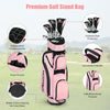 Ladies Womens Complete Golf Club Set w/460cc Alloy Driver Stand Bag Free Putter