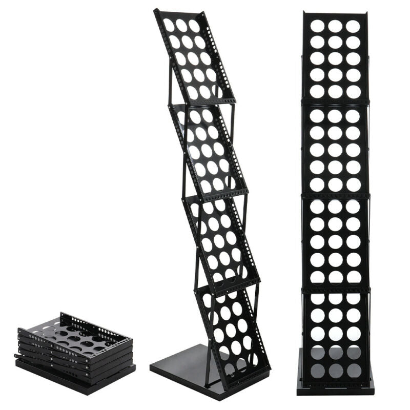 Magazine Literature Display Rack Office Store Brochure Leaflet Shelf Metal Stand