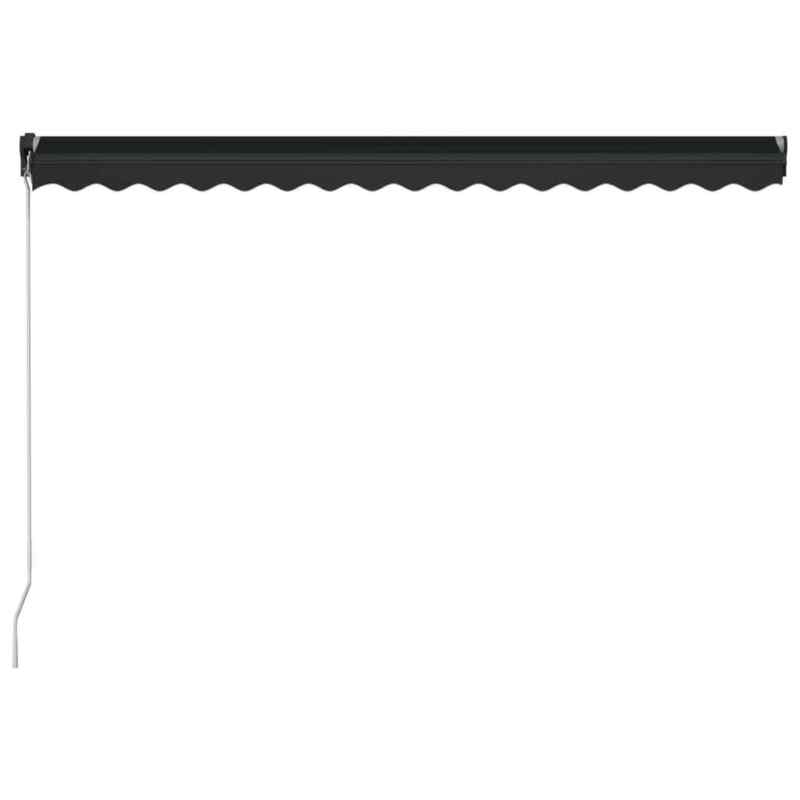 Manual Retractable Awning 400x300 Anthracite Q6H9