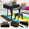 30-Key Kids Wooden Keyboard Mini Grand Piano with Stool Musical Instrument Toy