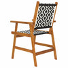 Garden Chairs 6 pcs Solid Acacia Wood S5M4