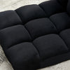 Adjustable Lazy Lounge Sofa Floor Chair Recliner Couch Black Home Living Room BN