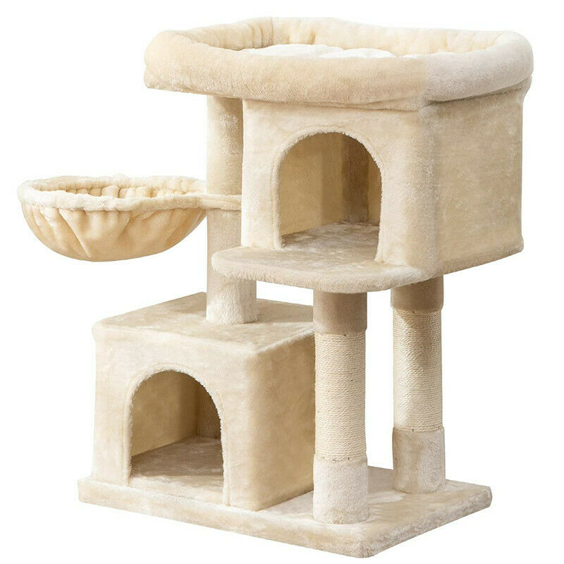 Cat Kitten Tree Cat Tower Activity Centre for Large Cat Scratcher Post Furniture