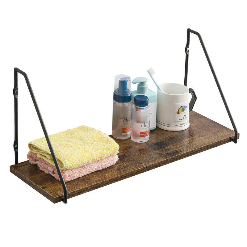 Wall Mounted Floating Shelves Rustic Wall Storage Shelves Bathroom Shelf
