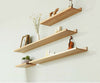 Wooden Floating Shelf Space Saving Floating Wall Shelves Display Shelf Bookshelf