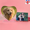 DIY Resin Mould Love Heart Rectangular Photo Frame Silicone Mold Valentine Gift