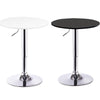 Bar Table Height Adjustable Counter Table 360° Swivel Dining Desk Pub Cafe Bar