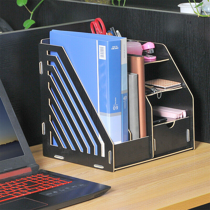DIY Multi-Function Filing Magazine Organiser Storage Home Office Study Desktop