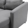 3 Seater Corner Sofa Bed with Storage Left/Right L-Shaped Corners Sleeper Couch