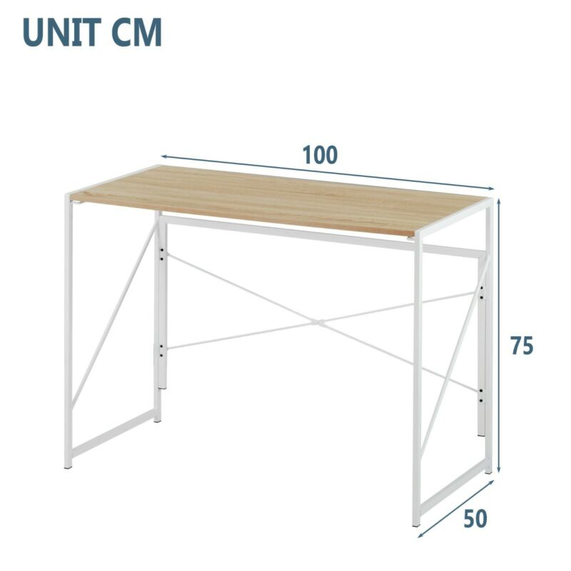 Folding Computer Desk Folding Laptop PC Table Home Office Study Gaming Desk UK